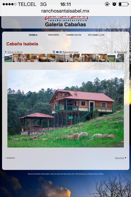 Refugio Cabanas Santa Isabel 빌라 외부 사진